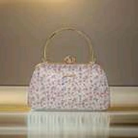 Altair Party Gold Silver Clutch 