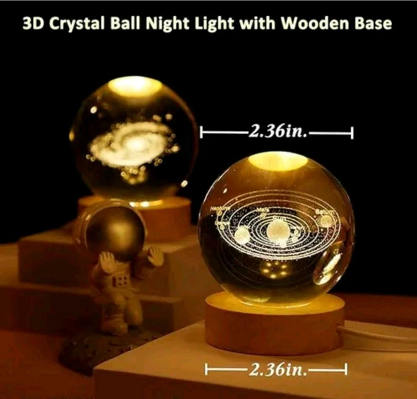 Crystal Ball Night Light
