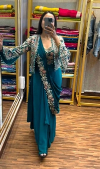 Saree With Jacket
