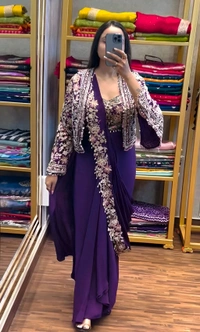 Saree With Jacket