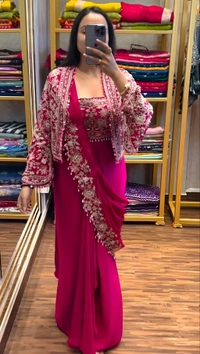 Saree With Jacket