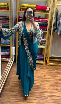 Saree With Jacket
