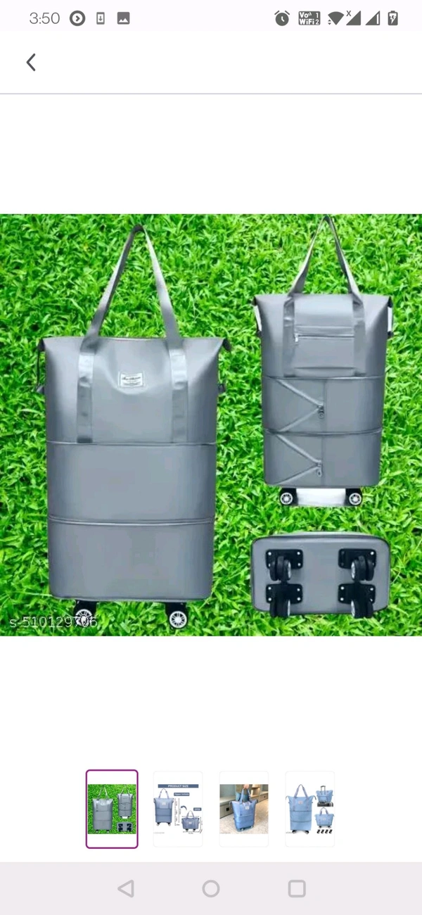Duffle Bag With Wheels