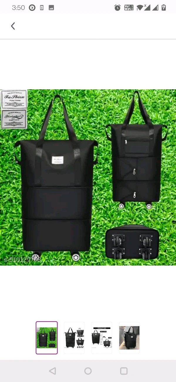 Duffle Bag With Wheels