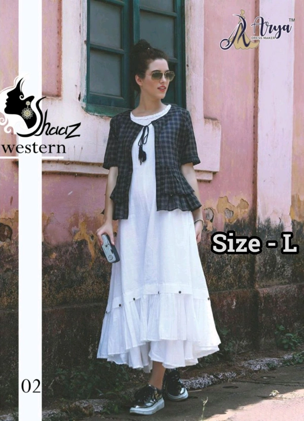 SHAAZ WESTERN KURTI 
