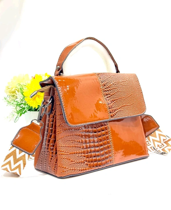 Crocodile Leather Sling Bags 