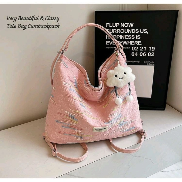 Imported  Sling Bag With Key Chain 