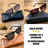 Rayban Sunglasses (3 Piece Combo)