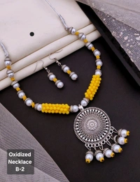 Oxidised Necklace Set 