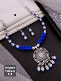 Oxidised Necklace Set 