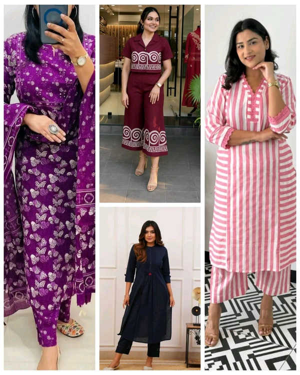 Daily Wear Suit ( 4 Set Combo) - 38_44