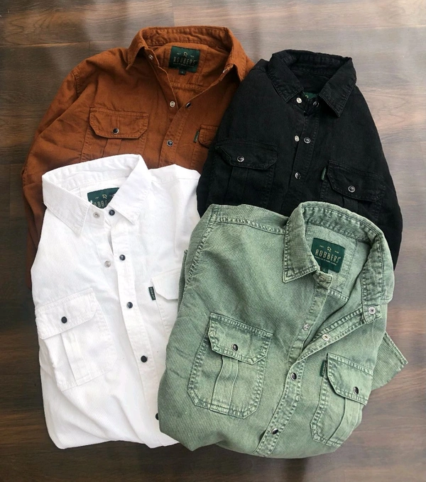 Denim Cargo Shirts