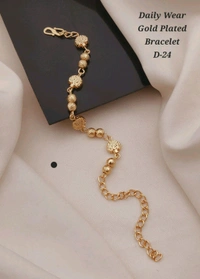 Gold Plated Rakhi Brecelet