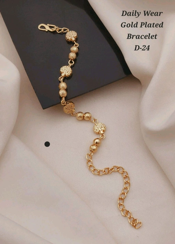 Gold Plated Rakhi Brecelet