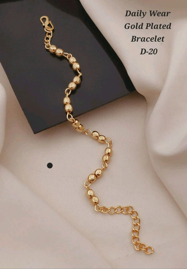 Gold Plated Rakhi Brecelet