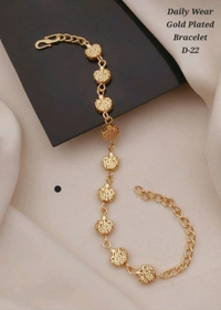 Gold Plated Rakhi Brecelet