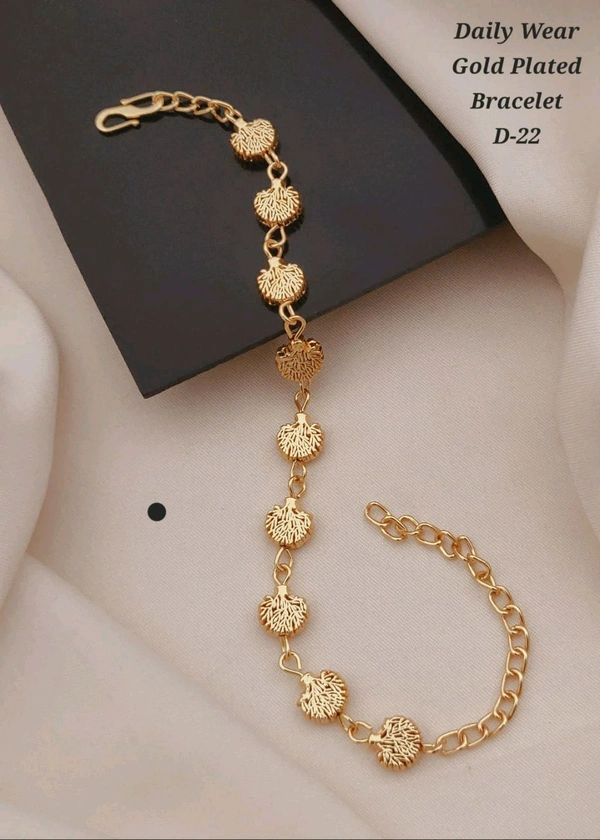 Gold Plated Rakhi Brecelet