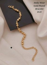 Gold Plated Rakhi Brecelet