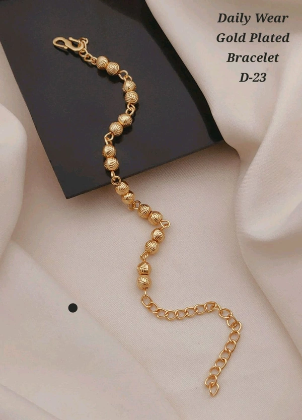 Gold Plated Rakhi Brecelet