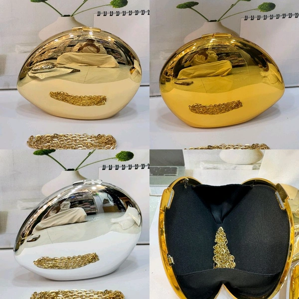 Women Bubble Acrylic Evening Clutch Bag