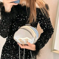 Women Bubble Acrylic Evening Clutch Bag