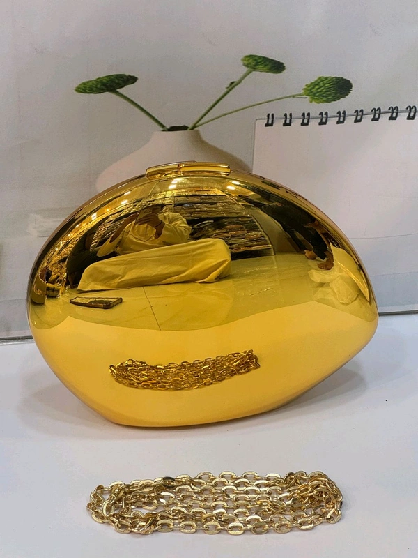 Women Bubble Acrylic Evening Clutch Bag