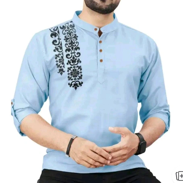 Mens Short Kurta 