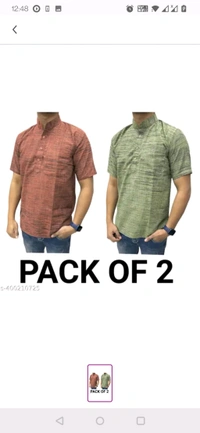 Khadi Cotton Kurta 
