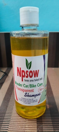 TRANSPARENT CAR /BIKE SHAMPOO 500ML