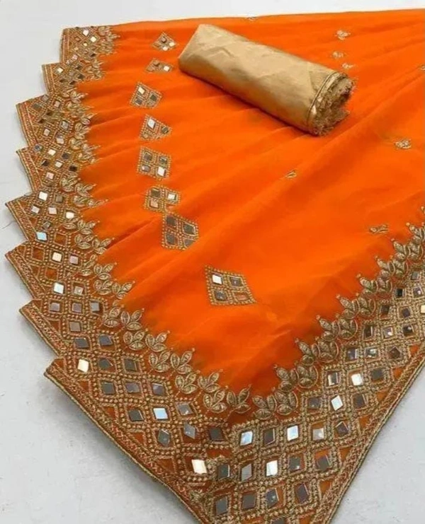 HEAVY KAJU SAREE  