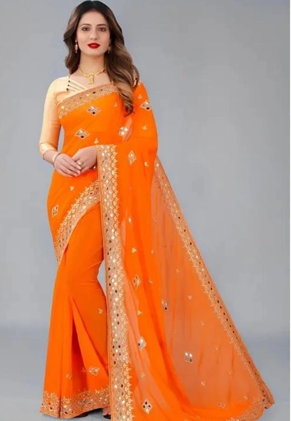 HEAVY KAJU SAREE  