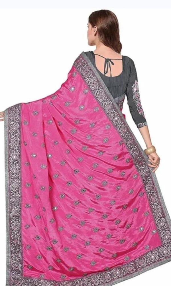 VICHITRA AND SOFT NET HEAVY SAREE