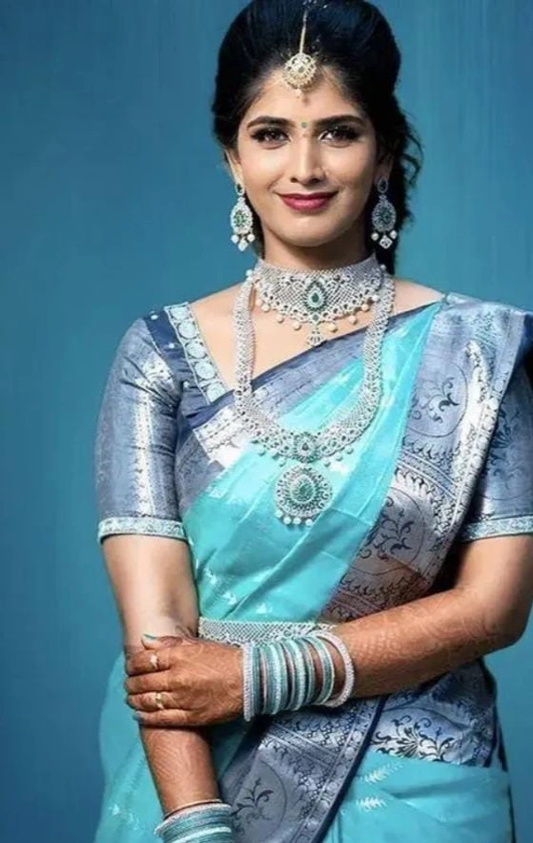 LITCHI SILK PURE BANARASI SAREE