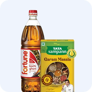 Groceries, Oil & Masala