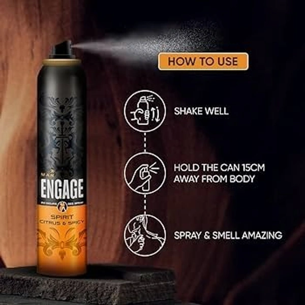 ENGAGE SPIRIT DEO SPRAY 150ML