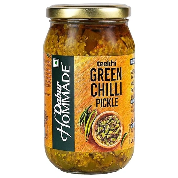 DABUR GREEN CHILLI PICKLE 110/-