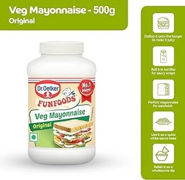 DR.OETKER VEG MAYONNAISE 500g