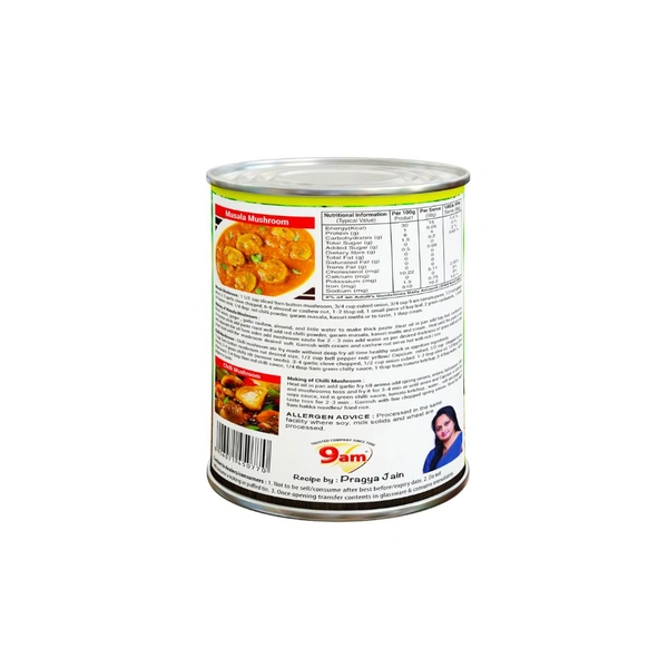 9AM BUTTER MUSHROOM 800g - 800g