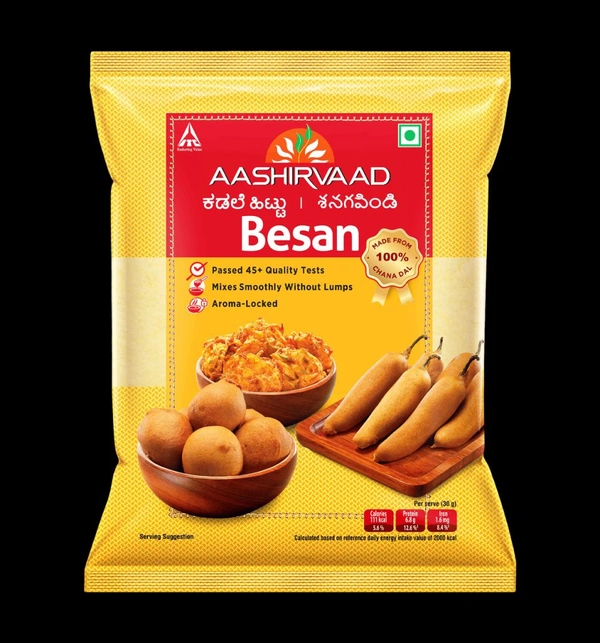 AASHIRWAD BESAN  - 200g