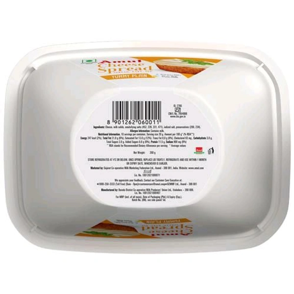 Amul AMUL CHEESE SPREAD  - 200grams