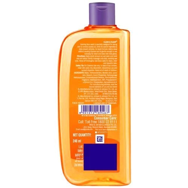 CLEAN &CLEAR FOAMING F-W  - 240 mL