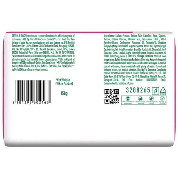 DETTOL SKINCARE SOAP  - 150g*4N