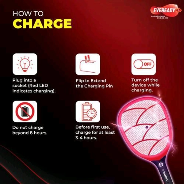 EVEREADY POWER ZAP RACQUET