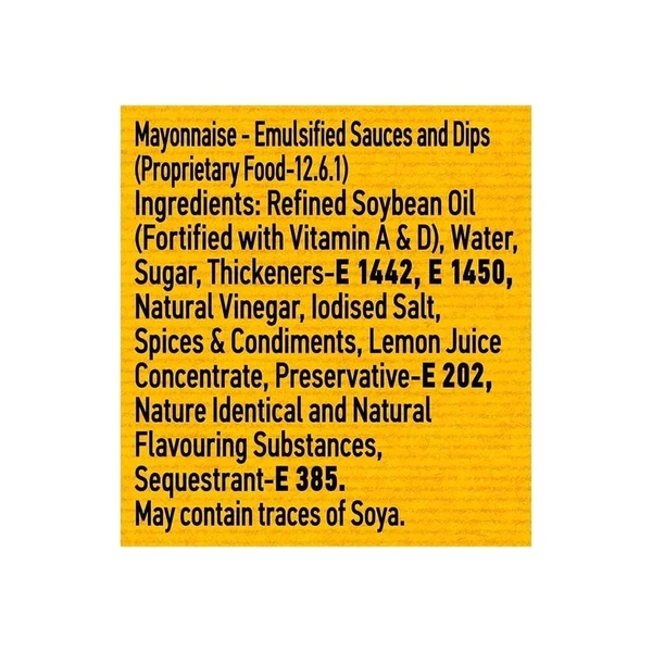 HELLMANN'S MAYONNAISE  - 375g
