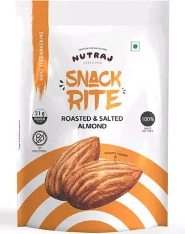 NUTRAJ ROSTED ALMOND  - 150g
