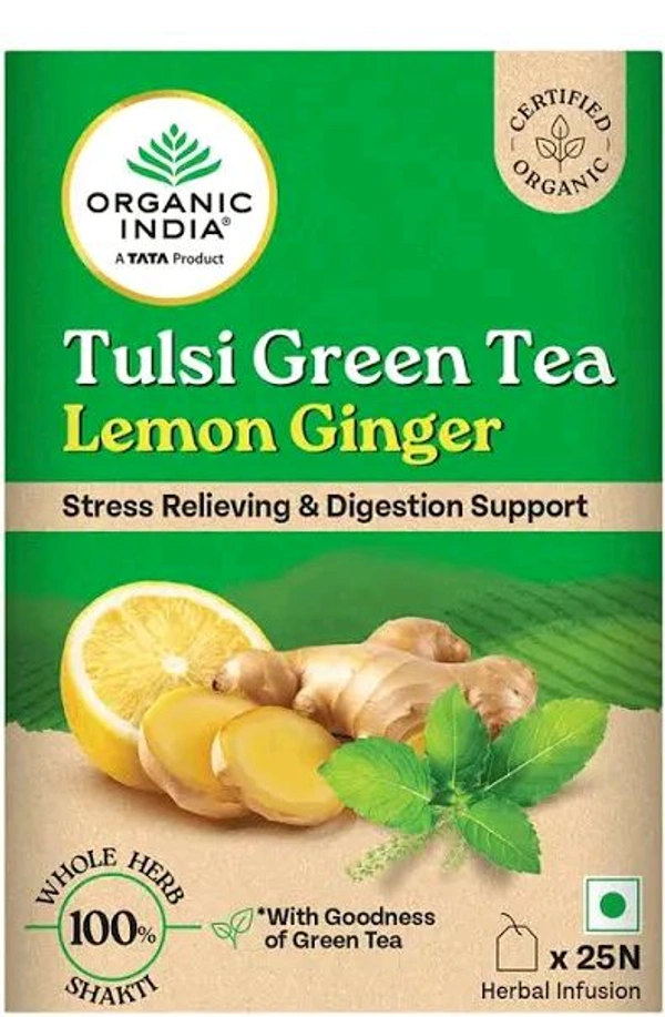 ORGANIC INDIA GREEN TEA 