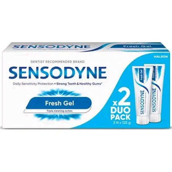 SENSODYNE FRESH GEL 125g*2N