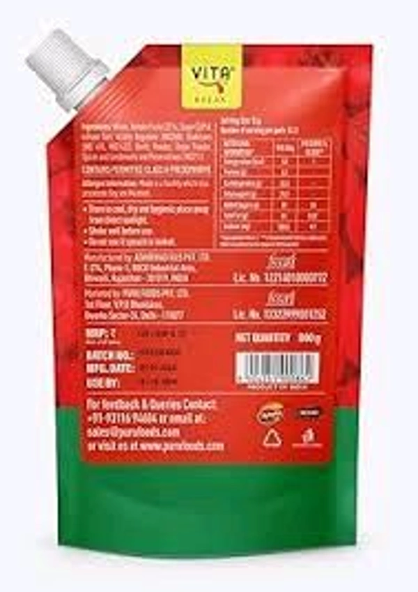 VITA TOMATO KETCHUP  - 800g