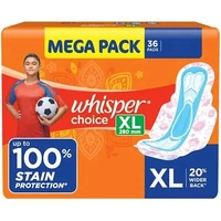 WHISPER CHOICE 36PAD 
