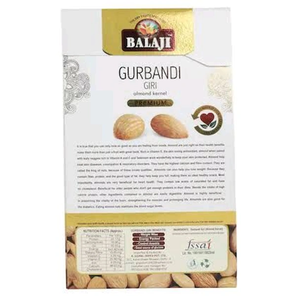 BALAJI ALMONDS KRNL(250)